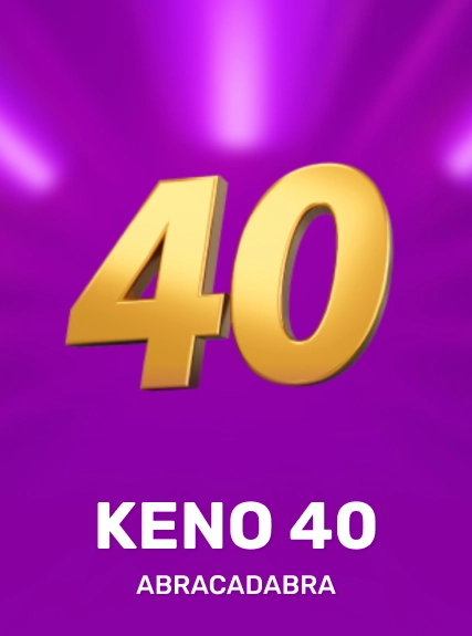 Keno 40 game tile